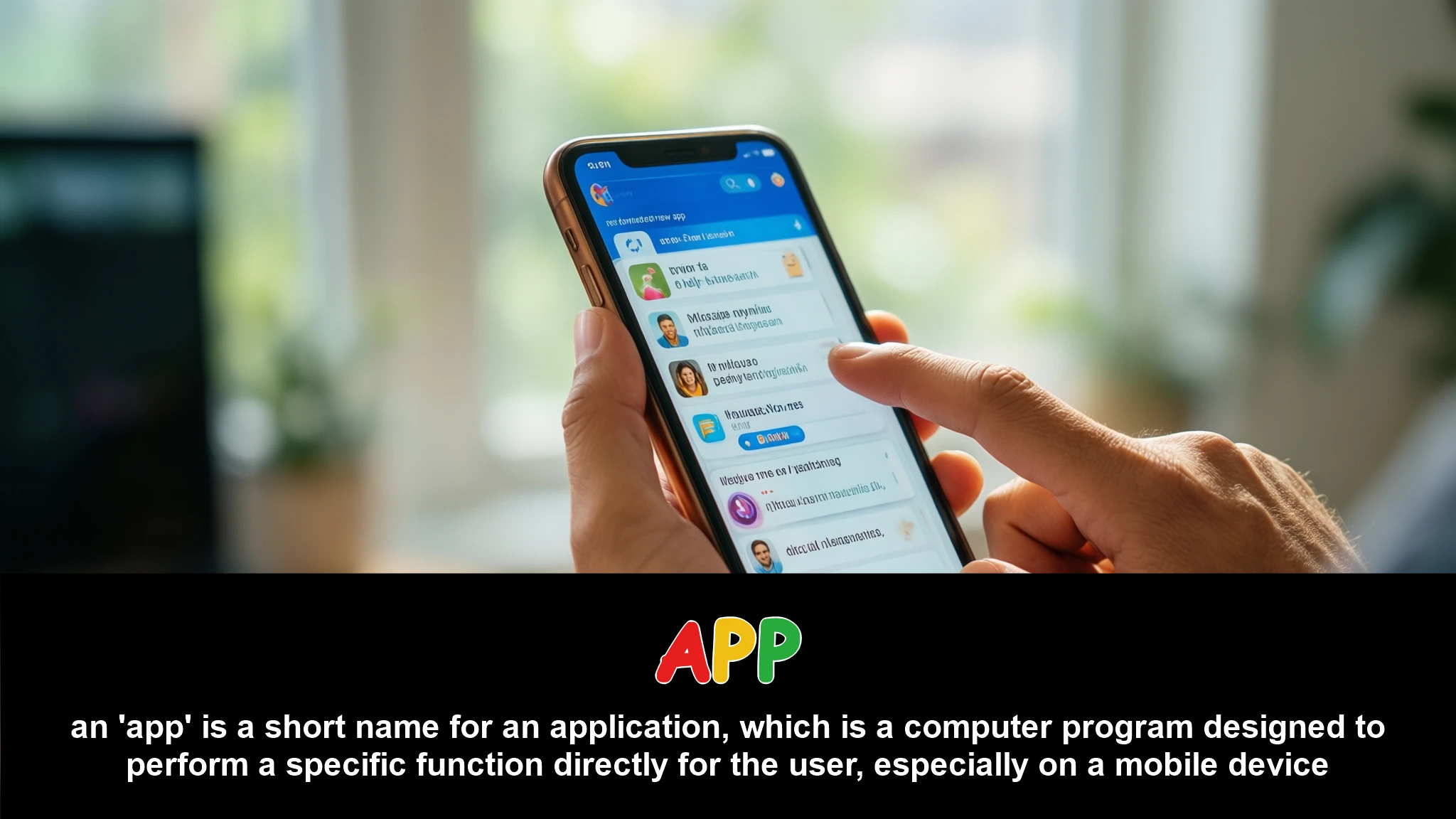 English Illustration for app